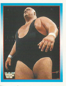 WWF Merlin Stickers 1995 King Kong Bundy No.189