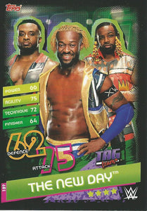 WWE Topps Slam Attax Reloaded 2020 Trading Card The New Day No.189