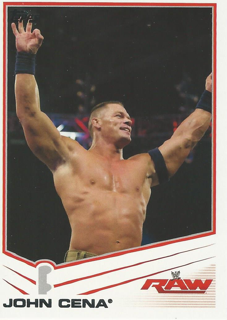 WWE Topps 2013 Trading Cards John Cena No.18