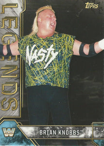 WWE Topps Legends 2017 Trading Card Brian Knobbs No.18