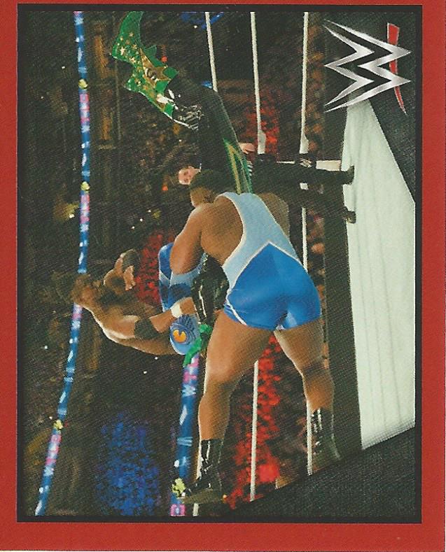 WWE Topps Then Now Forever 2016 Stickers Kofi Kingston No.18