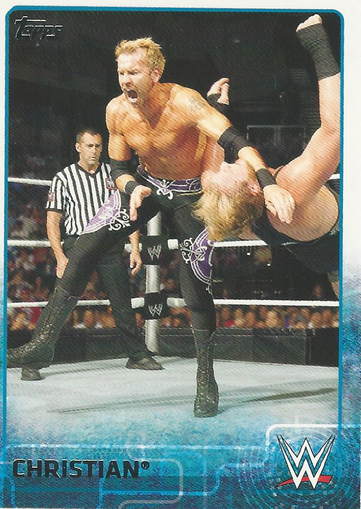 WWE Topps 2015 Trading Card Christian No.18