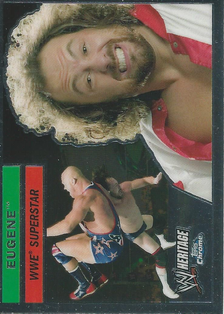 WWE Topps Chrome Heritage Trading Card 2006 Eugene No.18