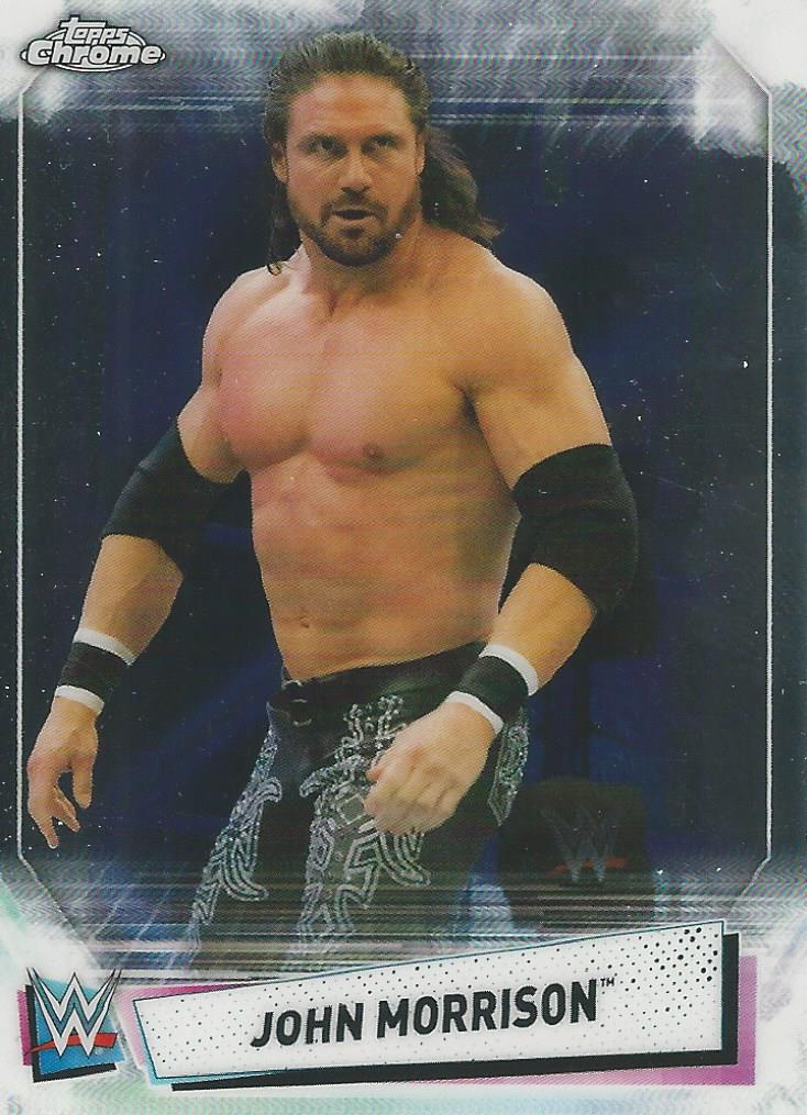 WWE Topps Chrome 2021 Trading Cards John Morrison No.18