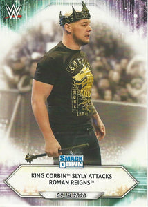 WWE Topps 2021 Trading Cards Baron Corbin No.18