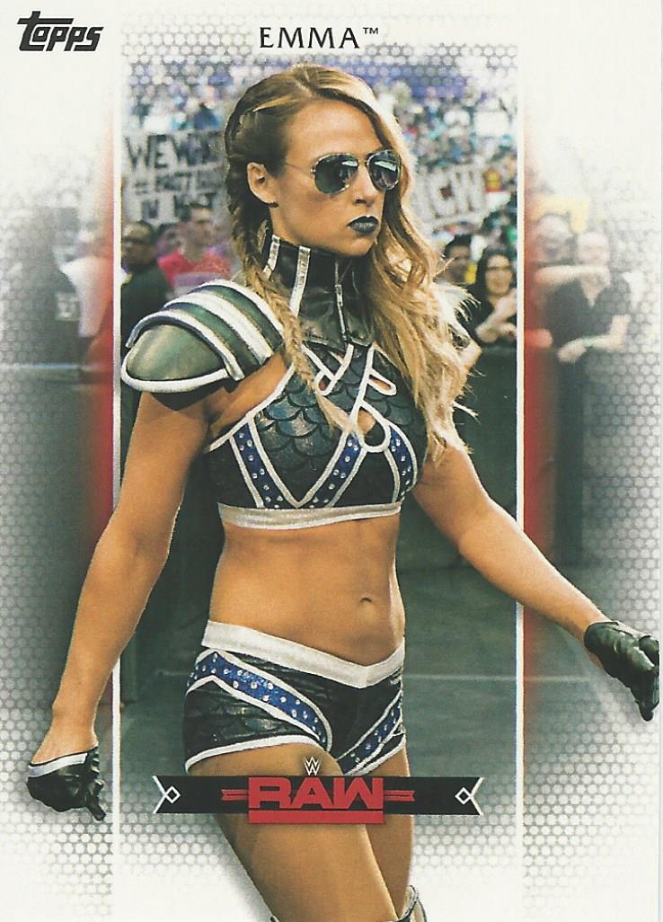 WWE Topps Women Division 2017 Trading Card Emma R18