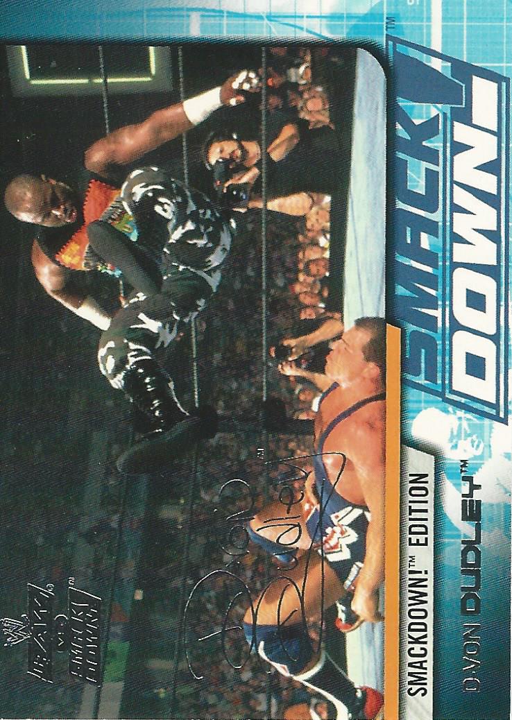 WWE Fleer Raw vs Smackdown Trading Card 2002 D-Von Dudley No.18