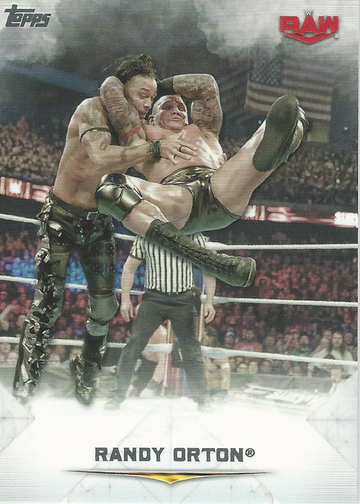 WWE Topps Undisputed 2020 Trading Card Randy Orton No.18