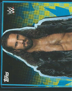 WWE Topps Road to Wrestlemania Stickers 2021 Seth Rollins No.190