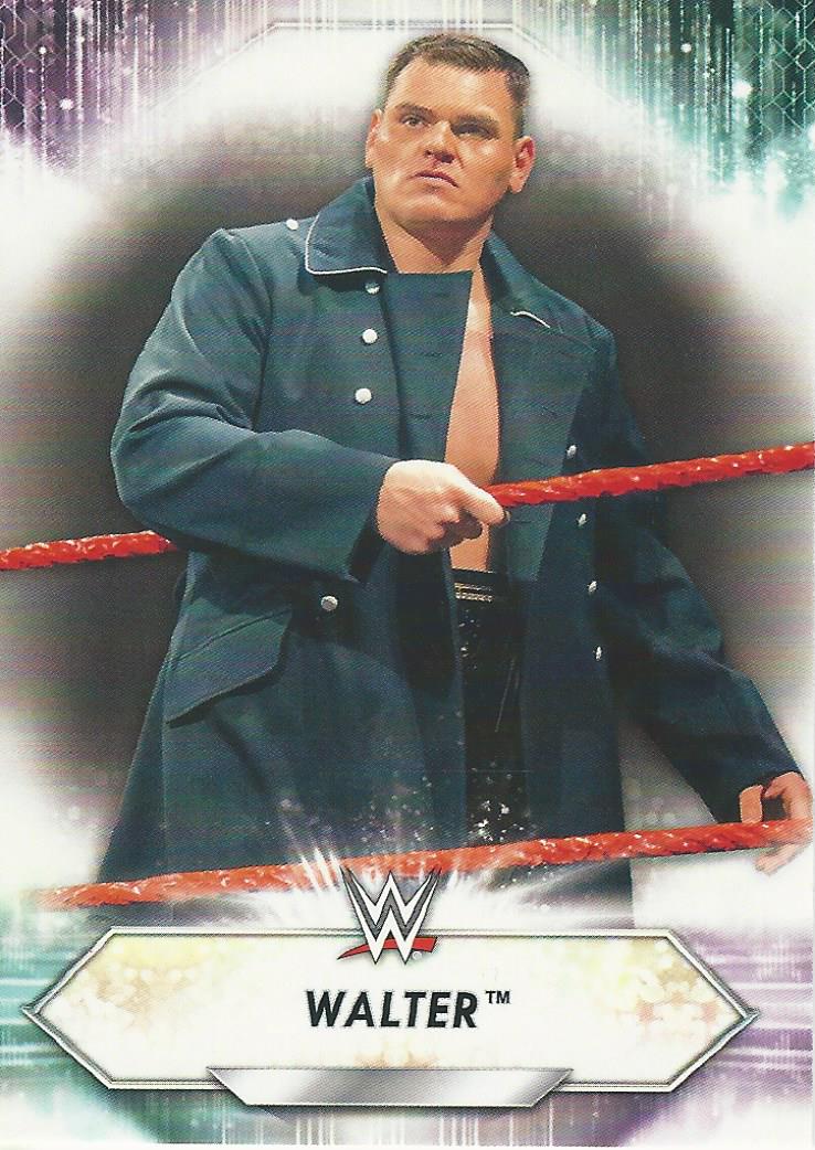 WWE Topps 2021 Trading Cards Walter No.191