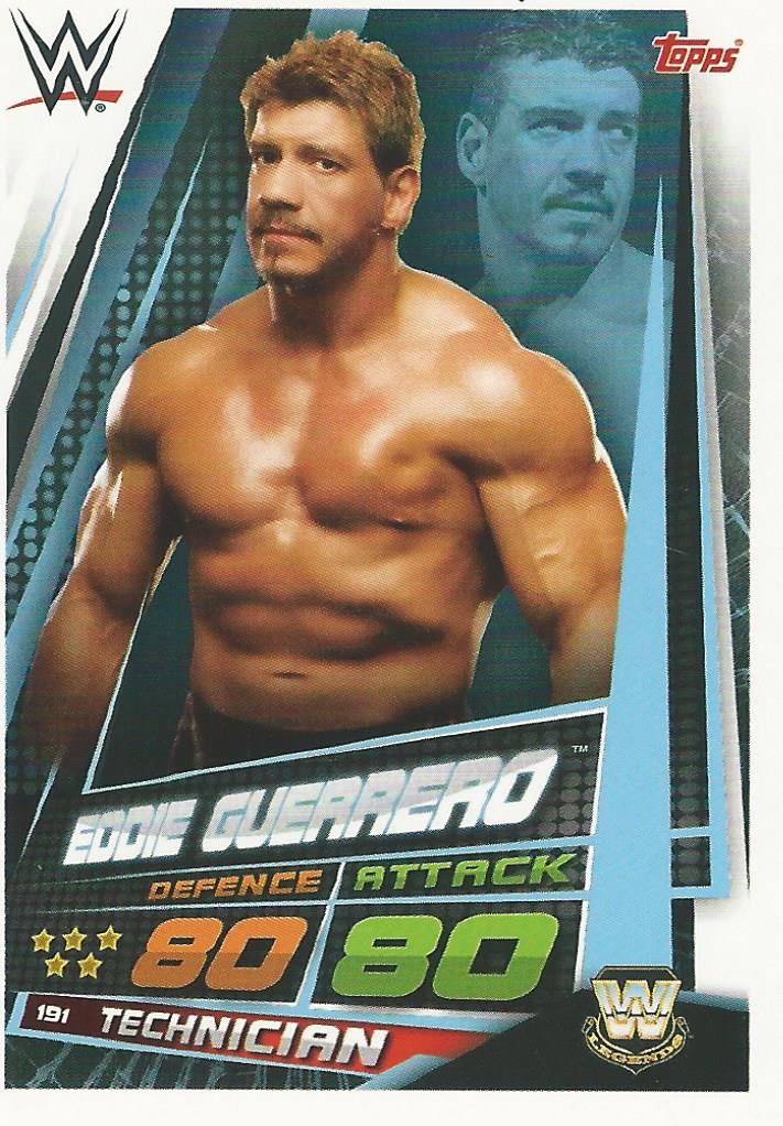 WWE Topps Slam Attax Universe 2019 Trading Card Eddie Guerrero No.191