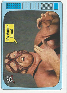 WWE Topps Heritage 2012 Trading Cards Superstars Speak Vader 17 of 20