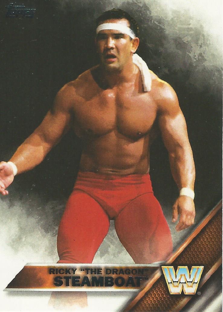 WWE Topps Then Now Forever 2016 Trading Cards Ricky Steamboat No.191