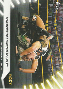WWE Topps Women Division 2021 Trading Card Toni Storm No.91