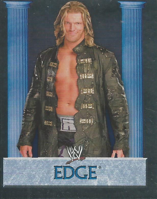 WWE Merlin Heros 2008 Stickers Edge Foil No.191