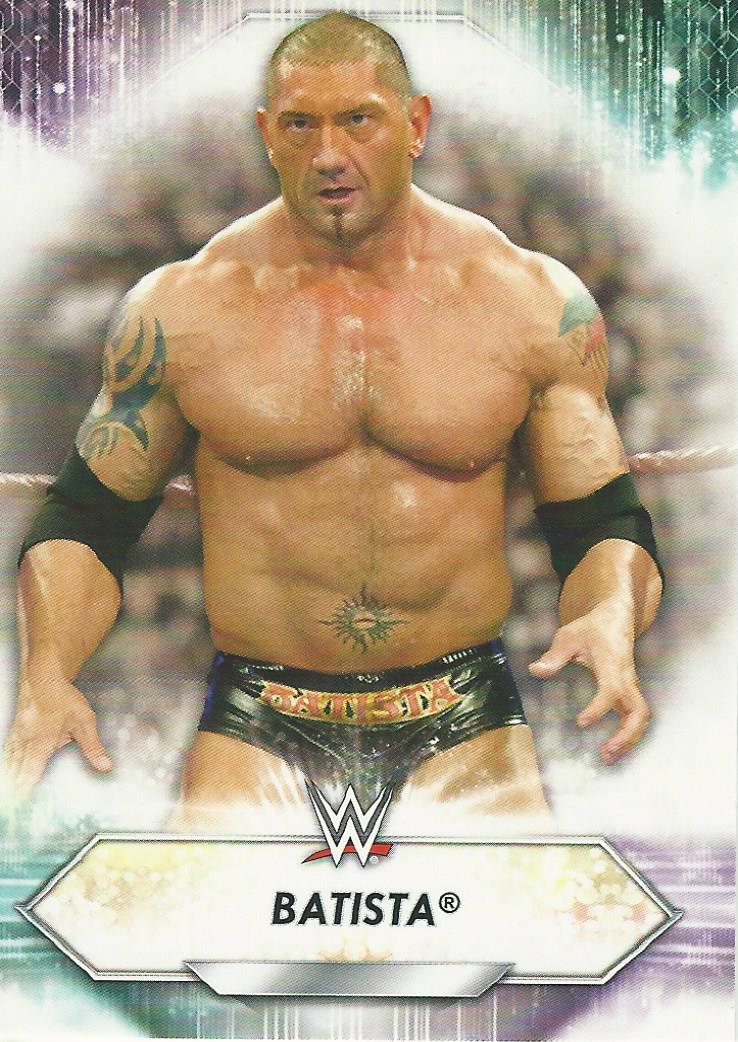 WWE Topps 2021 Trading Cards Batista No.192