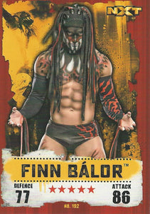 WWE Topps Slam Attax Takeover 2016 Trading Card Finn Balor No.192