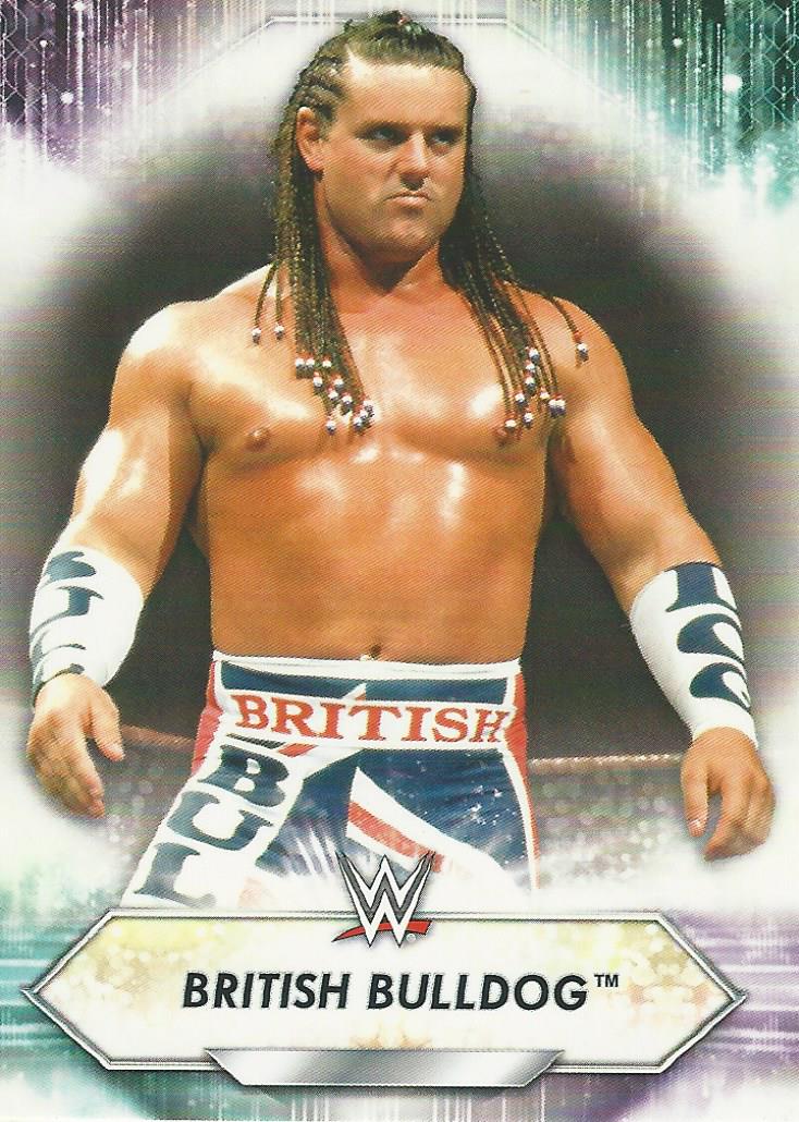 WWE Topps 2021 Trading Cards British Bulldog No.193