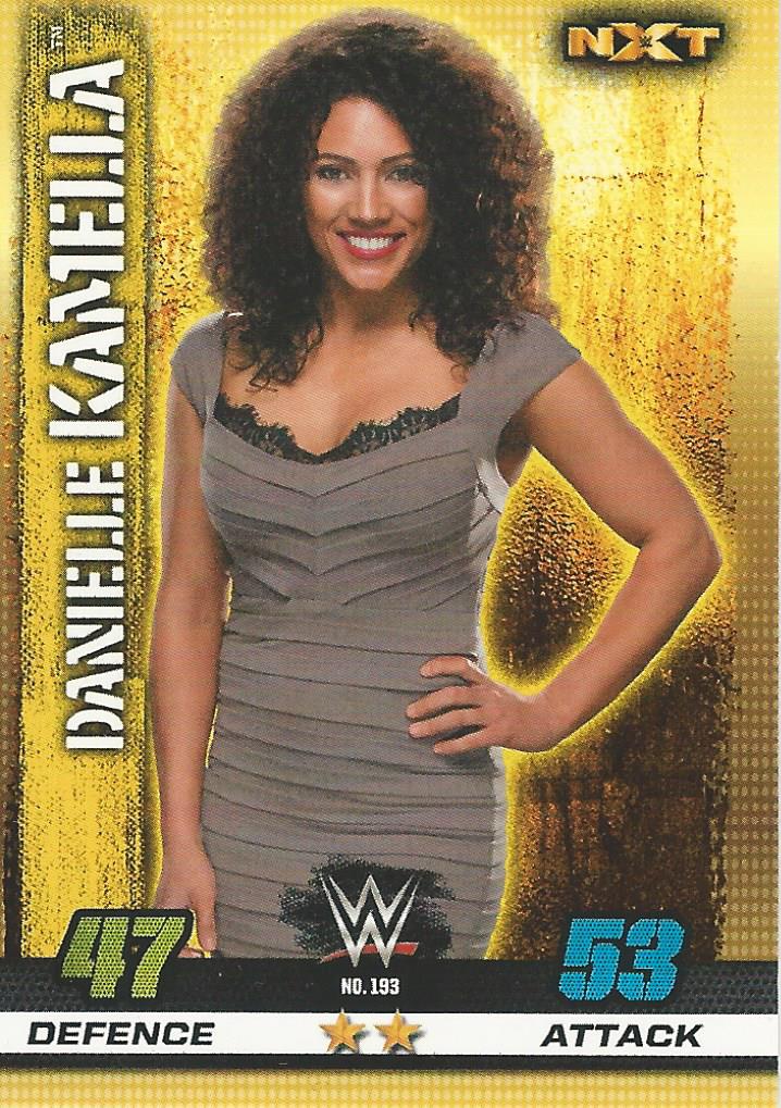 WWE Topps Slam Attax 10th Edition Trading Card 2017 Danielle Kamella No.193