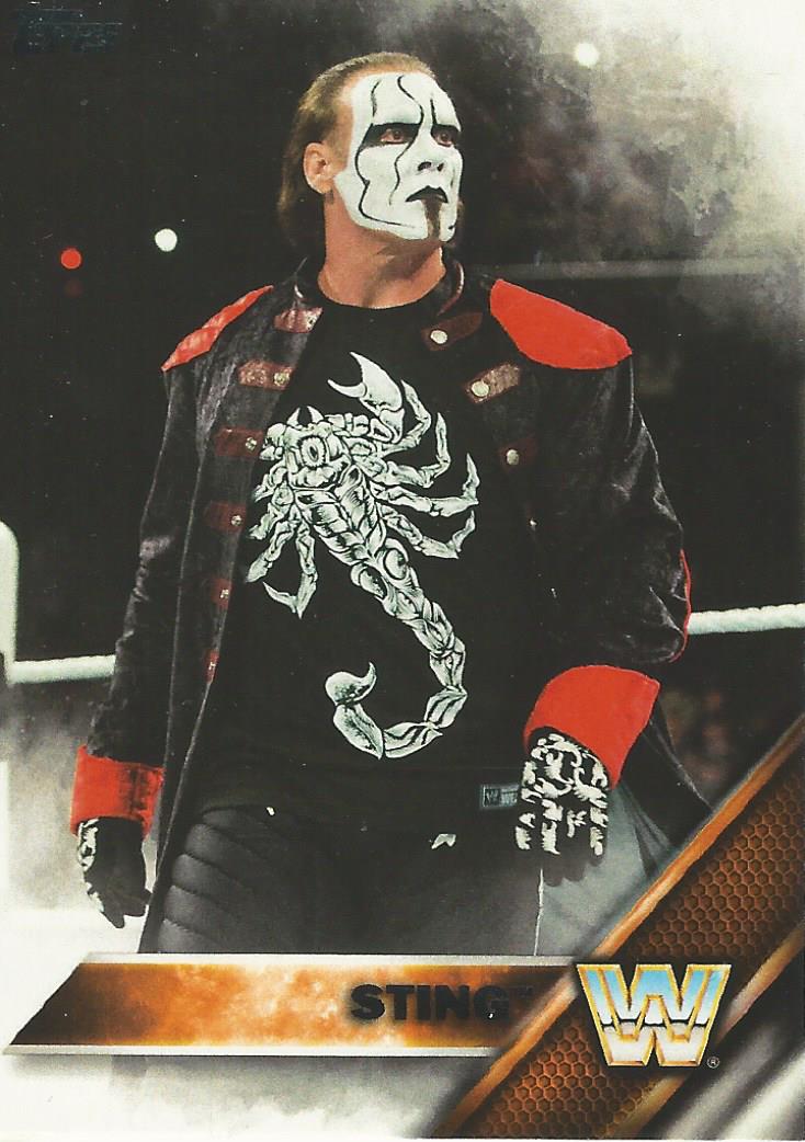 WWE Topps Then Now Forever 2016 Trading Cards Sting No.194