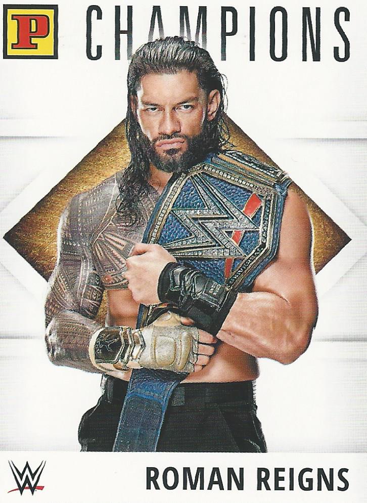 WWE Panini Debut Edition 2022 Trading Cards Roman Reigns No.154