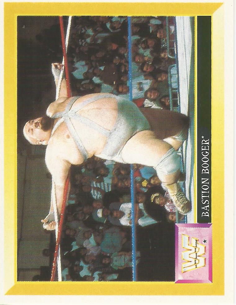 WWF Merlin Sticker Collection 1994 Bastion Booger No.195