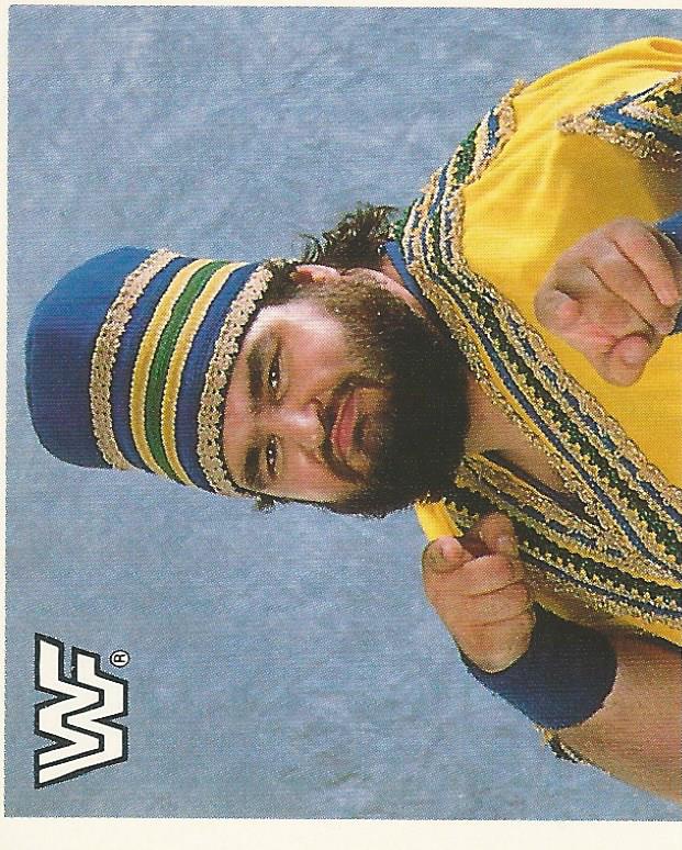 WWF Merlin Sticker Collection 1990 Akeem No.195