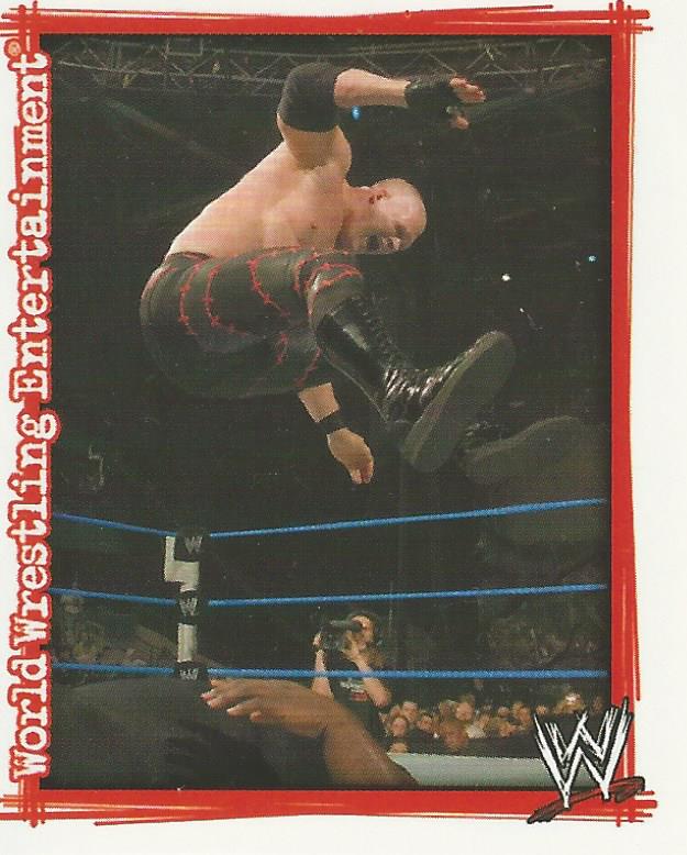 WWE Topps Superstars Uncovered 2007 Sticker Collection Kane No.195
