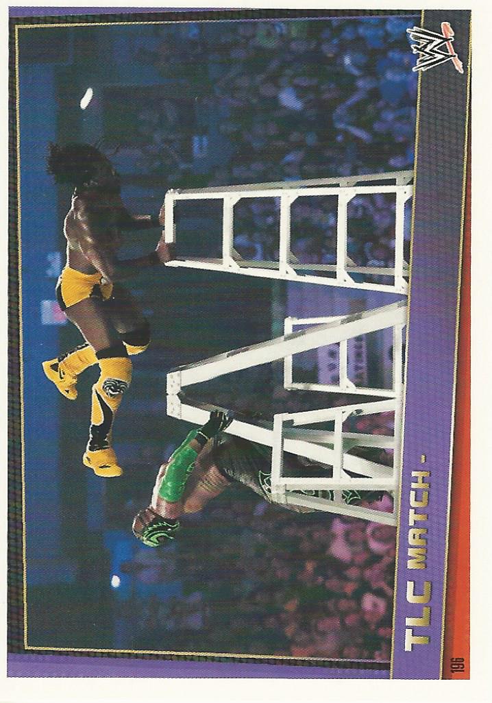 WWE Topps Slam Attax Rebellion 2012 Trading Card TLC Match No.196