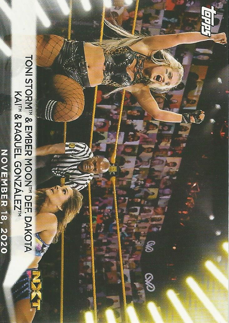 WWE Topps Women Division 2021 Trading Card Toni Storm No.96