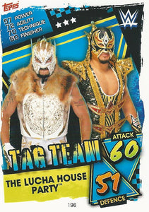 WWE Topps Slam Attax 2021 Trading Card Lucha House Party No.196