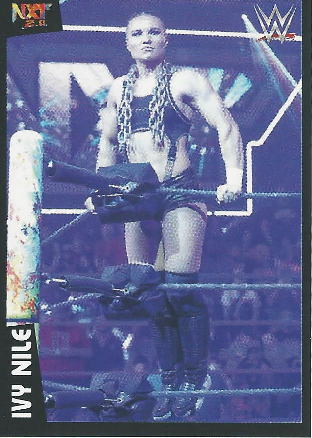 WWE Panini 2022 Sticker Collection Ivy Nile No.196