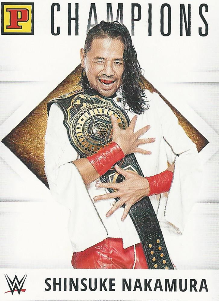 WWE Panini Debut Edition 2022 Trading Cards Shinsuke Nakamura No.156