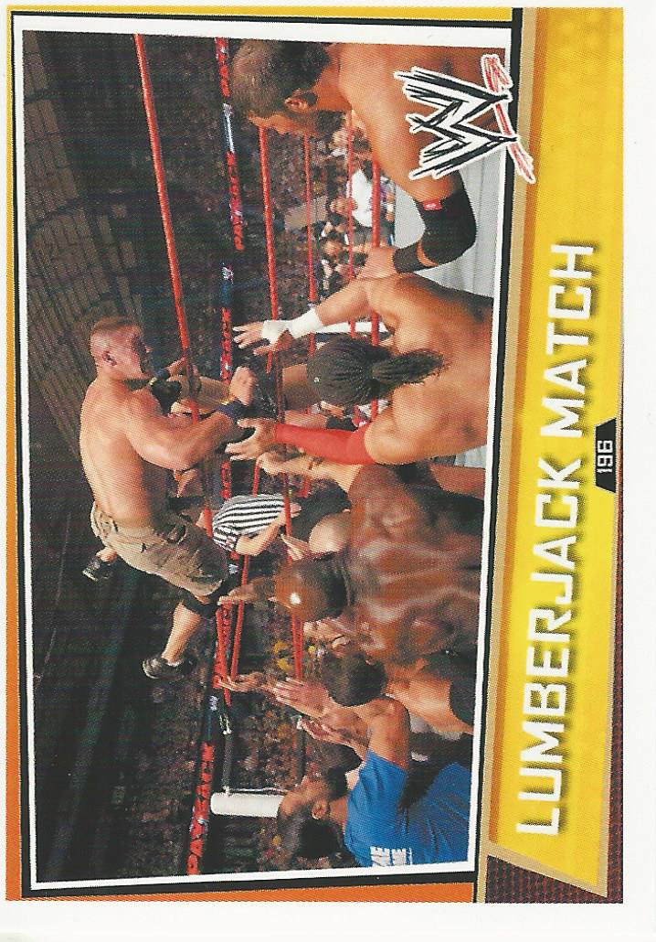WWE Slam Attax Superstars 2013 Trading Card Match Card No.196