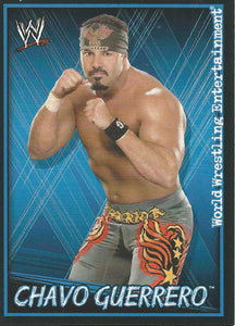 WWE Topps Superstars Uncovered 2007 Sticker Collection Chavo Guerrero No.197