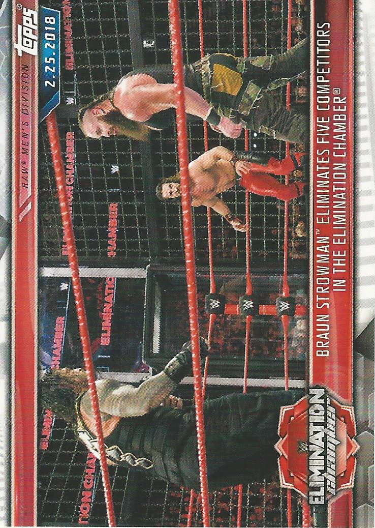 WWE Topps Champions 2019 Trading Cards Braun Strowman No.97