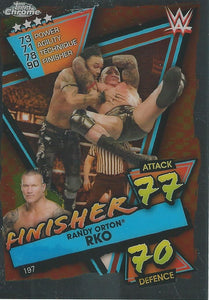 WWE Topps Slam Attax Chrome 2021 Trading Cards Randy Orton No.197
