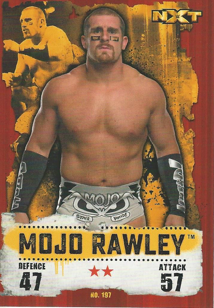 WWE Topps Slam Attax Takeover 2016 Trading Card Mojo Rawley No.197