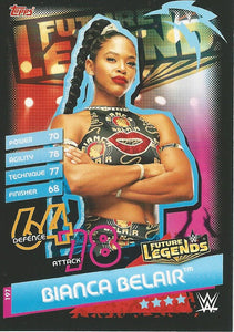 WWE Topps Slam Attax Reloaded 2020 Trading Card Bianca Belair No.197