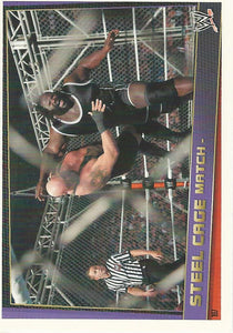 WWE Topps Slam Attax Rebellion 2012 Trading Card Steel Cage Match No.197