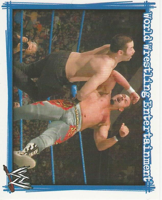 WWE Topps Superstars Uncovered 2007 Sticker Collection Chavo Guerrero No.198