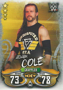 WWE Topps Slam Attax Live 2018 Trading Card Adam Cole NXT No.198