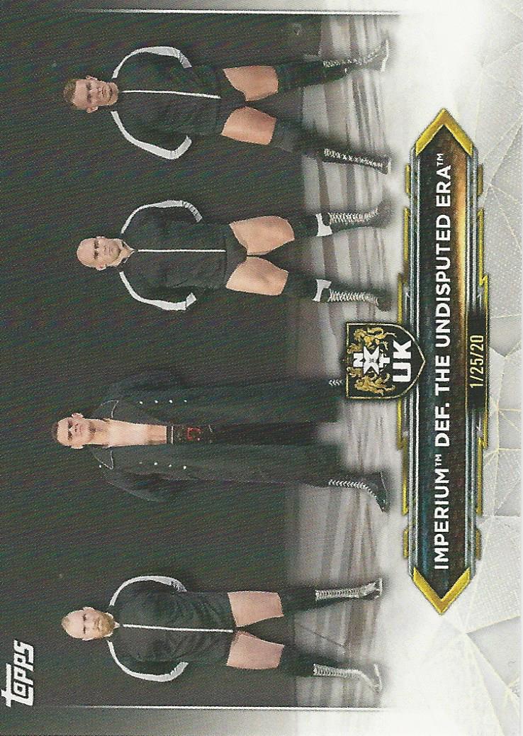 WWE Topps NXT 2020 Trading Cards Imperium No.98