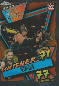 WWE Topps Slam Attax Chrome 2021 Trading Cards Rhea Ripley No.198