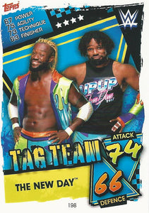 WWE Topps Slam Attax 2021 Trading Card The New Day No.198