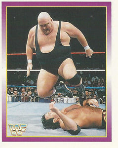 WWF Merlin Stickers 1995 King Kong Bundy No.198