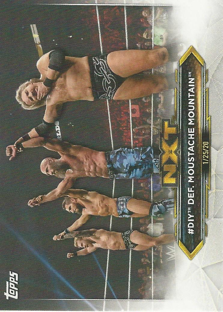 WWE Topps NXT 2020 Trading Cards Tyler Bate Trent Seven Tommaso Ciampa Johnny Gargano No.99