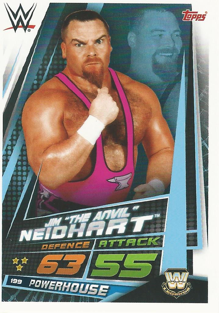WWE Topps Slam Attax Universe 2019 Trading Card Jim Neidhart No.199