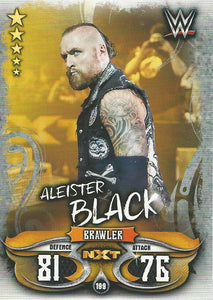 WWE Topps Slam Attax Live 2018 Trading Card Aleister Black NXT No.199