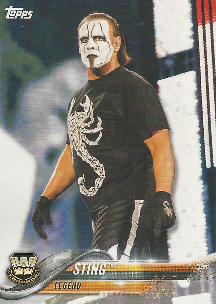 WWE Topps Then Now Forever 2018 Trading Cards Sting No.199